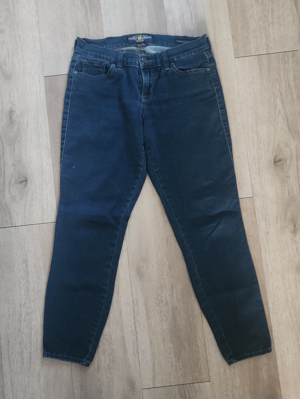 Lucky Brand Charlie Legging Dark Blue Slim Jeans